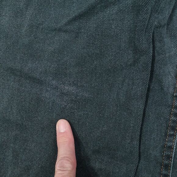 VINTAGE RIDERS GREEN USA MADE DENIM JEANS WOMENS 33X28 - Picture 5 of 10